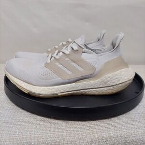 Adidas Ultraboost‎ 21 Triple White Running Shoes FY0403 Women 8.5/Men 7.5
